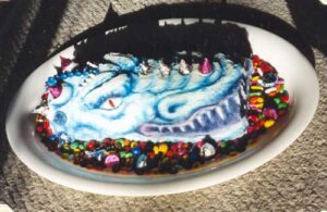 Dragon cake